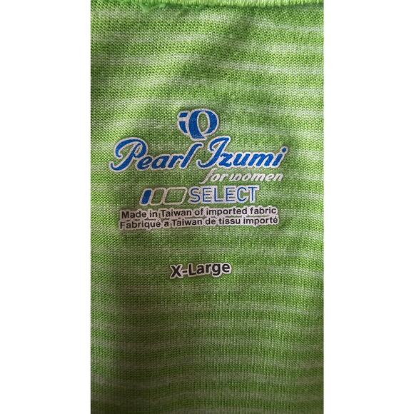 Pearl Izumi Full Zip Short Sleeve Bicycling Top Jersey 3 Rear Pockets Sz XL - Picture 8 of 11